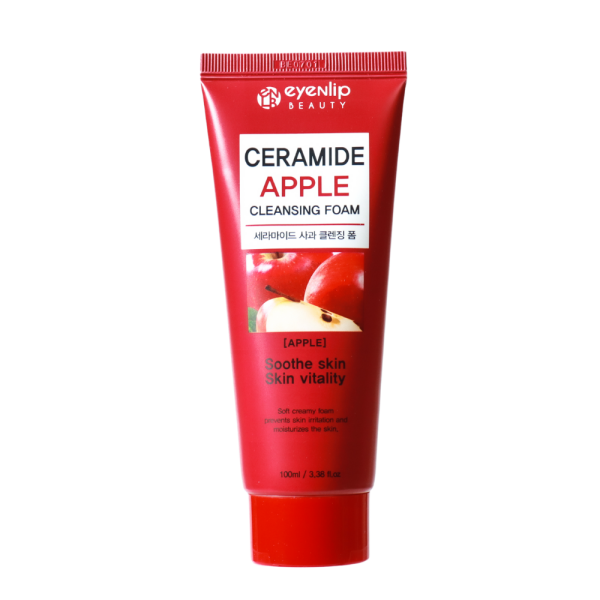 Ceramide apple cleansing foam как пользоваться