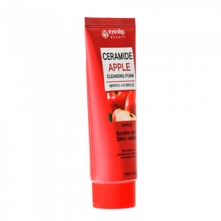 Ceramide apple cleansing foam как пользоваться