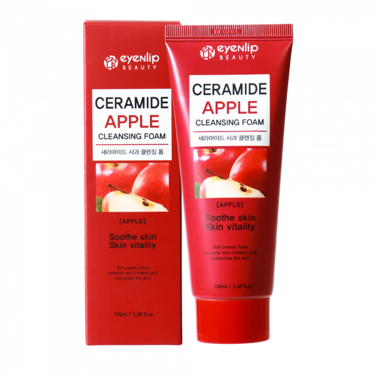 Ceramide apple cleansing foam как пользоваться