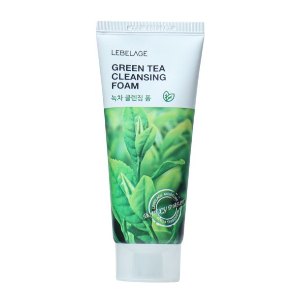 Lebelage Cleansing Foam #Green Tea - 100ml - Okka Beauty